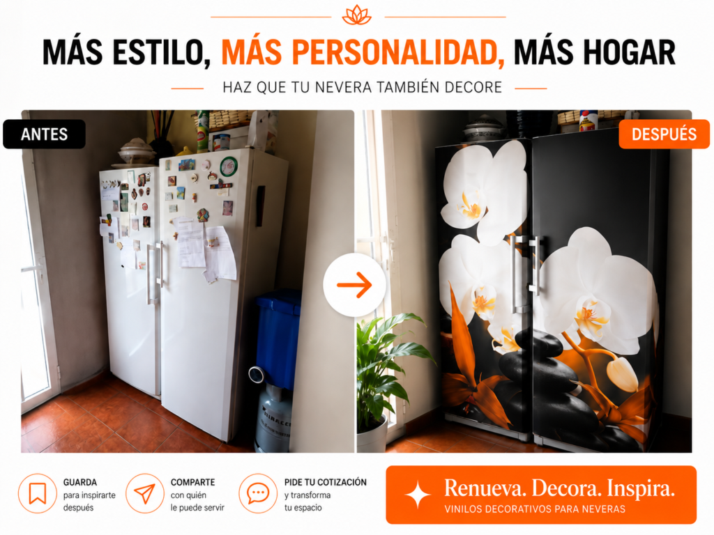 vinilos decorativos nevera tenerife
