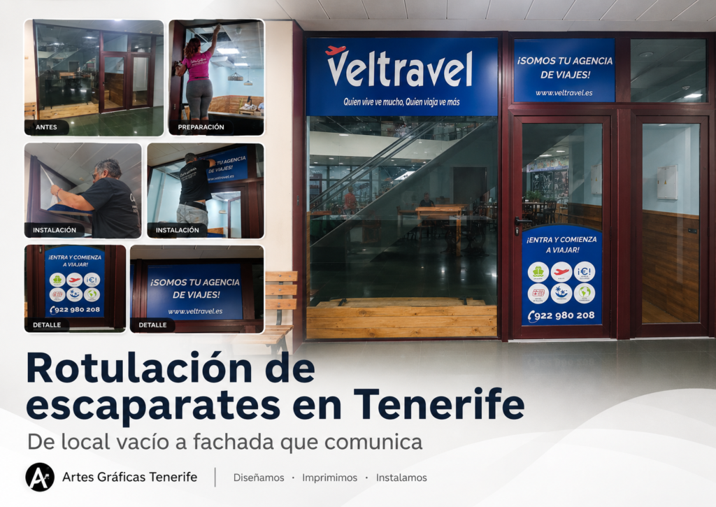 artes graficas vinilos y rotulos tenerife canarias agencias y escaparates